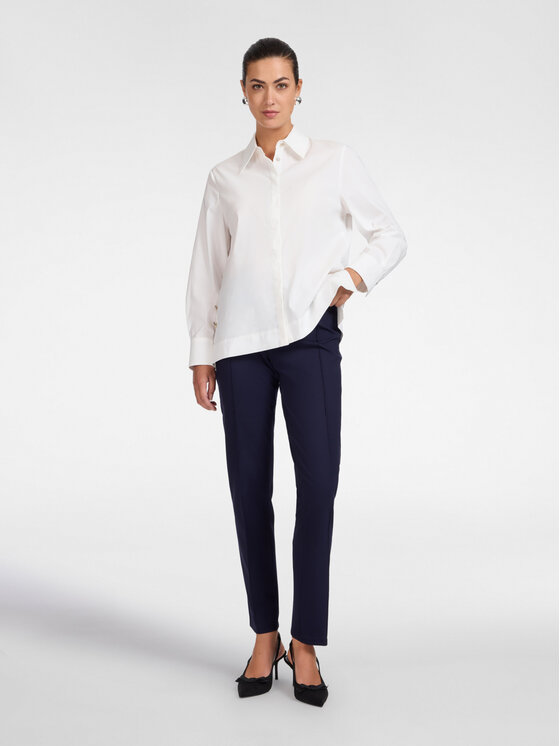 Elena Mirò Elena Mirò Spodnie materiałowe P025Z000241N0H4 Niebieski Slim Fit