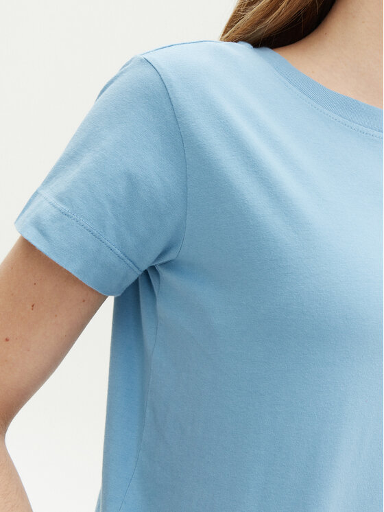 PINKO PINKO T-Shirt Basico 100373 Niebieski Regular Fit