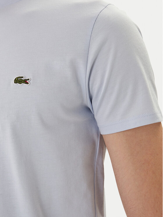 Lacoste Lacoste T-Shirt TH6709 Błękitny Regular Fit