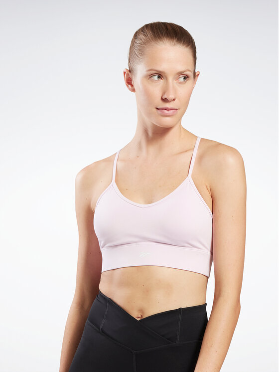 Reebok Špotni nedrček Workout Ready IC0187 Roza