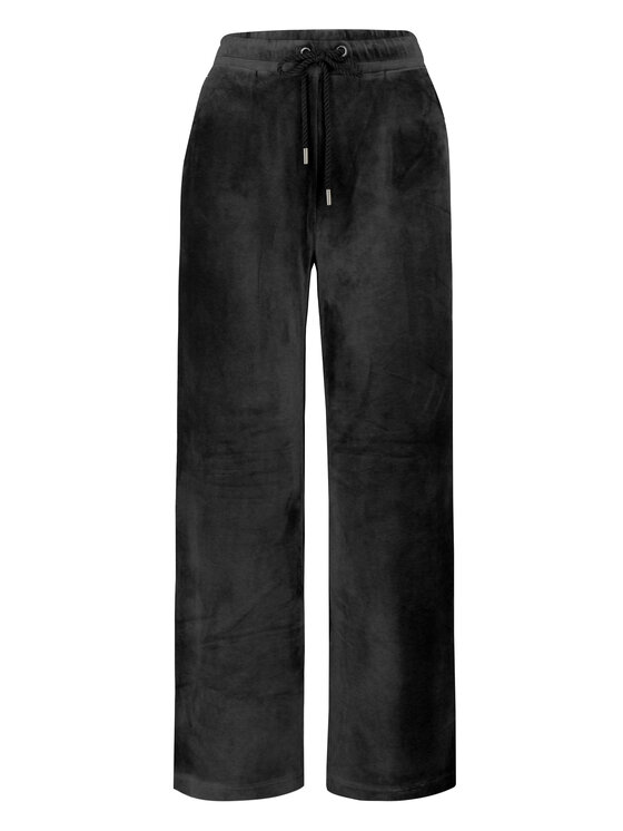 Volcano Volcano Spodnie dresowe N-CASE Czarny Regular Fit