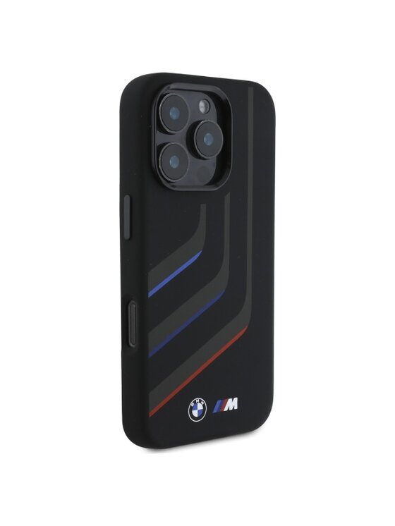 BMW Motorsport BMW Motorsport Etui na telefon Apple iPhone 16 Pro Max Czarny