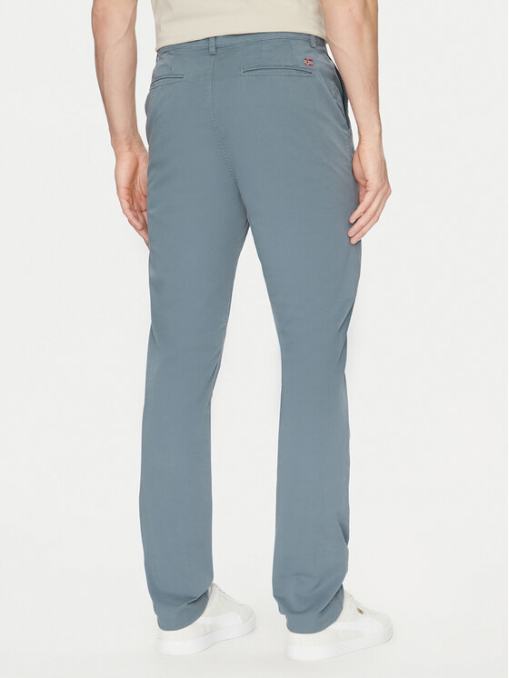 Napapijri Napapijri Chinos kelnes M-Puyo NP0A4H98 Žalia Slim Fit