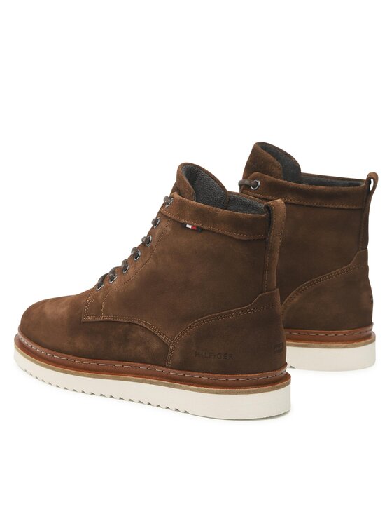 Stivali Cleated Suede Boot FM0FM04191 Marrone