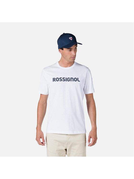 Rossignol Rossignol T-Shirt Rossi Tee Ss Biały Regular Fit