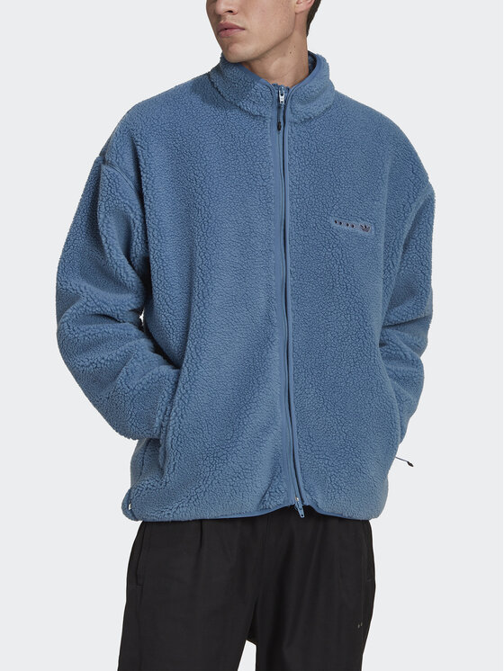 adidas adidas Prijelazna jakna Reclaim Sherpa Jacket HK2770 Plava Regular Fit