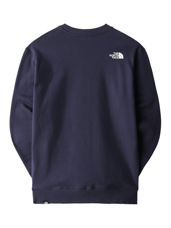The North Face The North Face Bluza Simple Dome Crew Granatowy Regular Fit