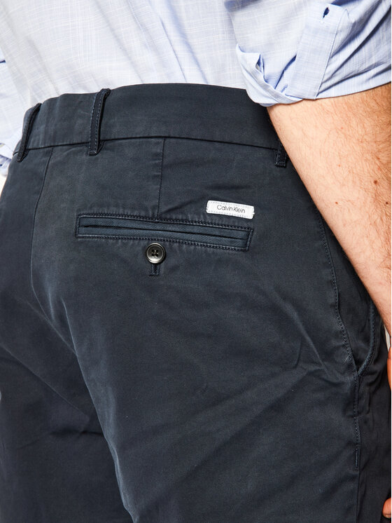 Pantaloncini di tessuto Garmen Dyed K10K105314 Blu...