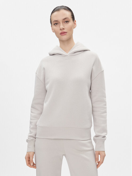Calvin Klein Bluză Metallic Micro Logo K20K206960 Bej Relaxed Fit