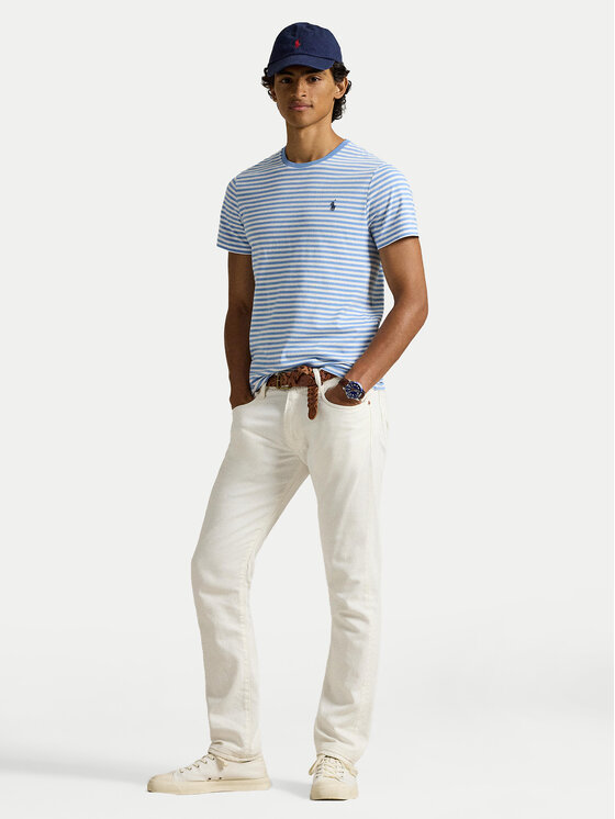 Polo Ralph Lauren Polo Ralph Lauren T-Shirt 710956828007 Niebieski Regular Fit