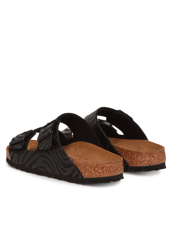 Birkenstock Birkenstock Παντόφλες Arizona zebra 1029560 Μαύρο