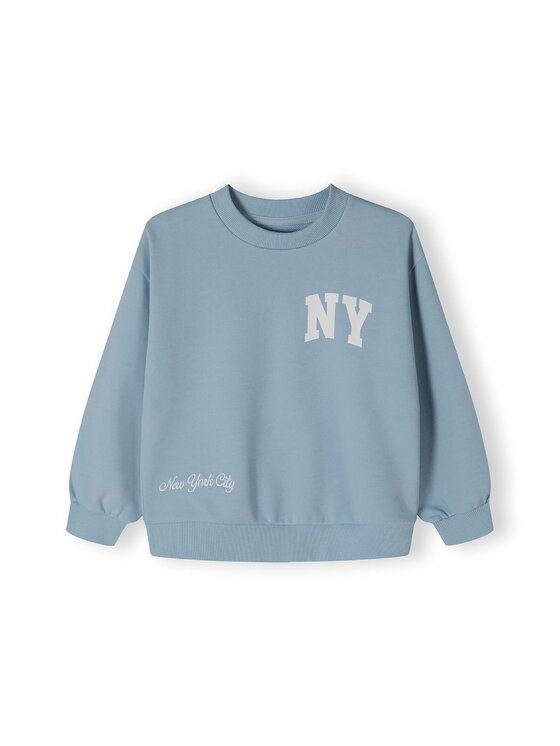 MINOTI MINOTI Bluza 22fleece70 Niebieski Regular Fit
