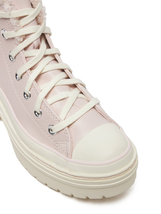 Converse Sneakers aus Stoff Chuck Taylor All Star Lugged Heel Sherpa A09346C 662 Rosa Modivo