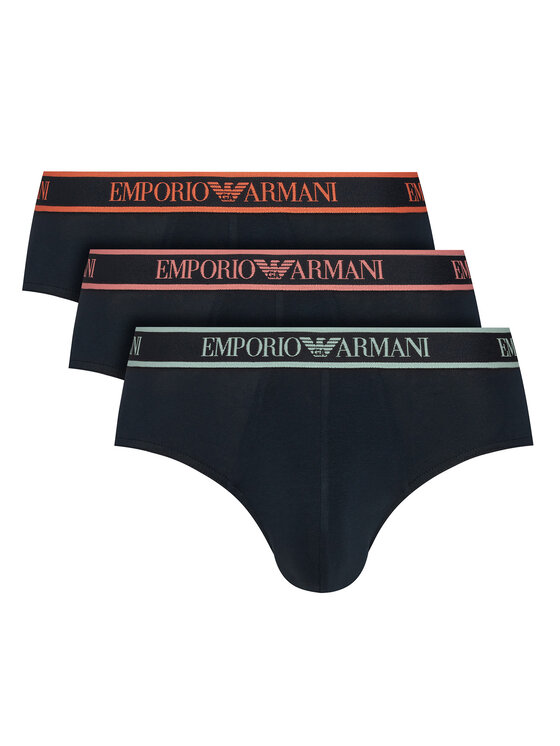 Emporio Armani Underwear Emporio Armani Underwear Súprava slipov EM000258 AF20669 MB139 Tmavomodrá