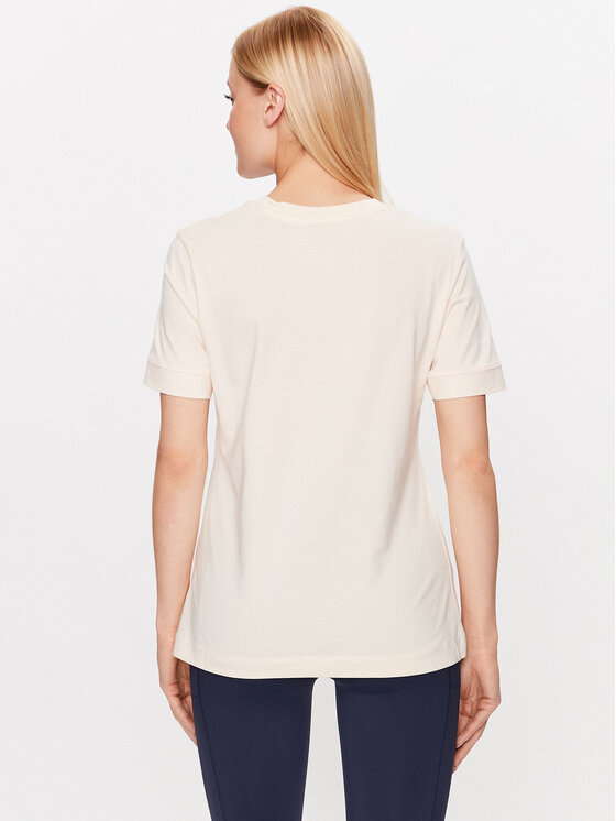 Guess Guess T-Shirt V3YI15 I3Z14 Εκρού Slim Fit