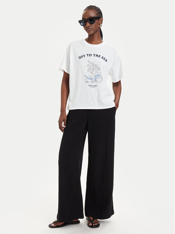 ONLY ONLY T-shirt Celine 15374989 Bianco Regular Fit