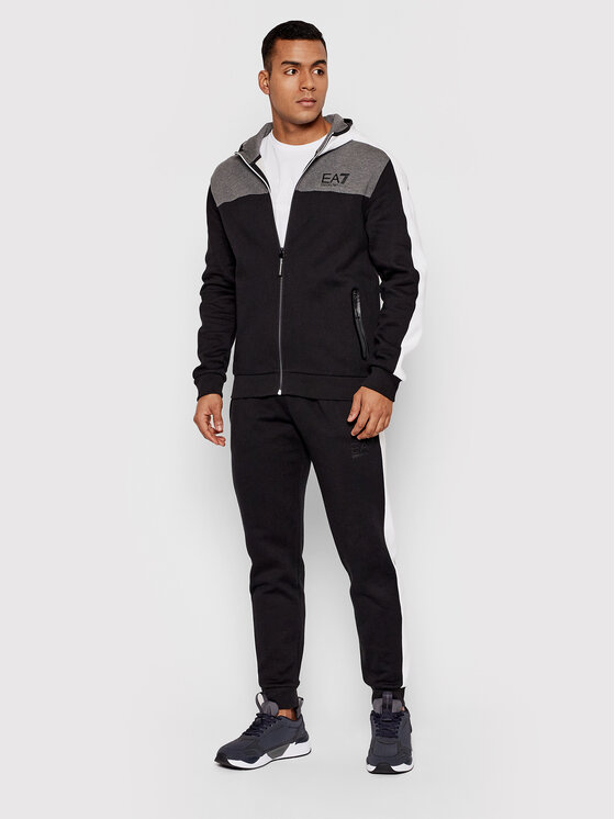EA7 Emporio Armani EA7 Emporio Armani Sportinis kostiumas 6HPV89 PJ07Z 1200 Juoda Regular Fit