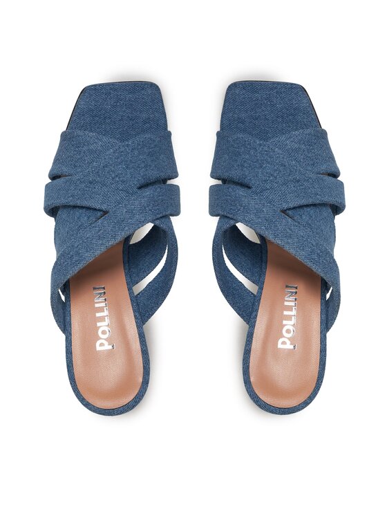 Pollini Pollini Šľapky SA28117C1ITQ0707 Modrá