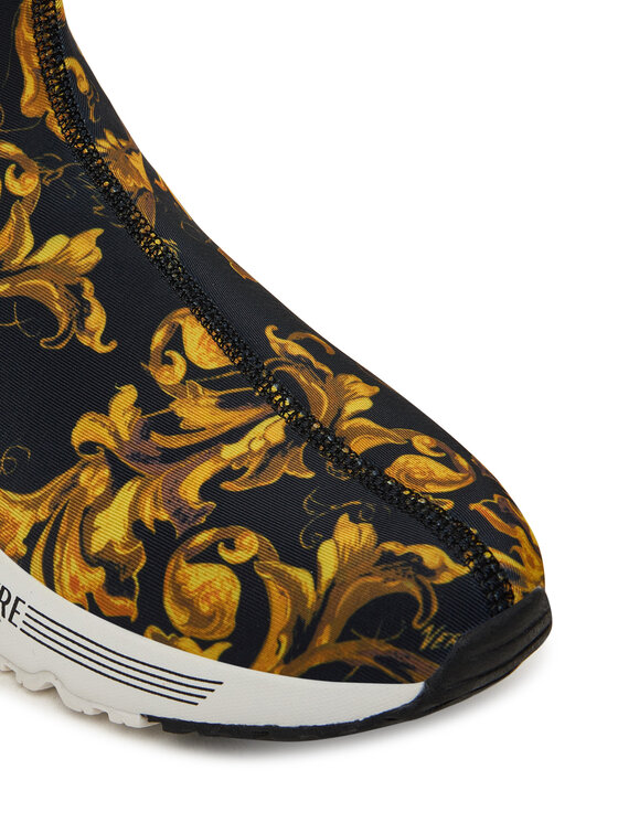 Versace Jeans Couture Versace Jeans Couture Botki 79VA3SA4 Czarny