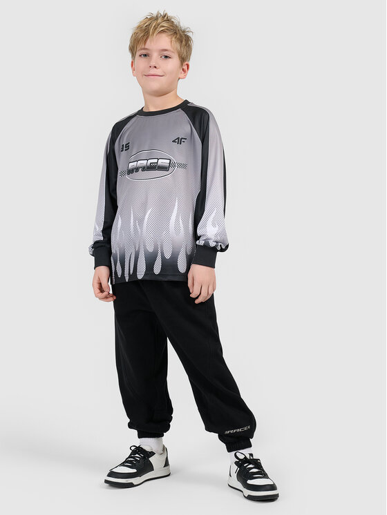 4F 4F Bluza ESPORTS RACING Kolorowy Loose Fit