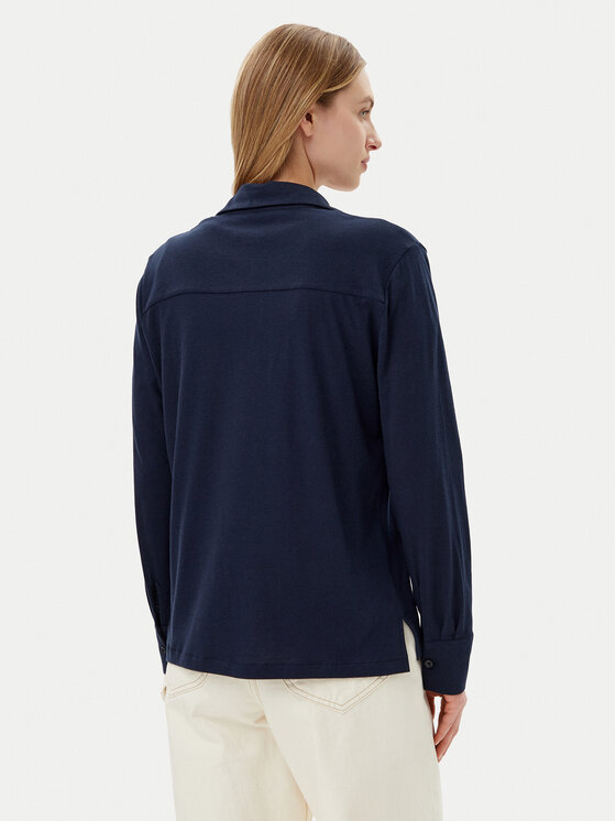 Tommy Hilfiger Tommy Hilfiger Marškiniai WW0WW45983 Tamsiai mėlyna Regular Fit