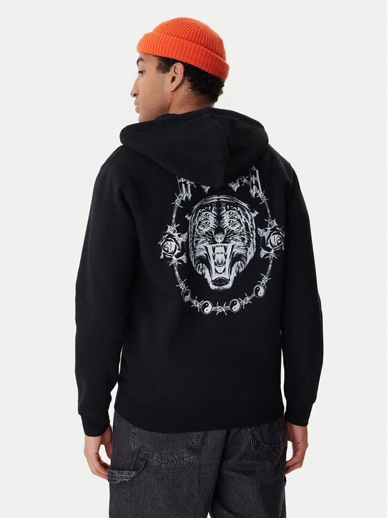 RVCA RVCA Pulóver 23A483507 Fekete Regular Fit