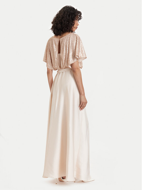 ACCESS FASHION ACCESS FASHION Večerné šaty 63-3439-392 Zlatá Regular Fit