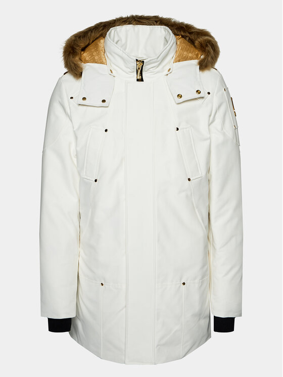 Moose Knuckles Moose Knuckles Pūkinė striukė Stag Lake Parka Écru Regular Fit
