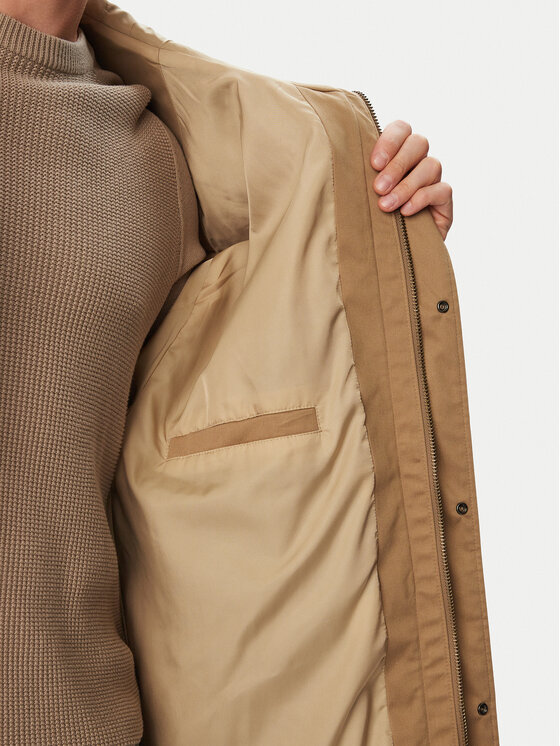 HUGO HUGO Parka Miko2631 50562748 Beżowy Regular Fit