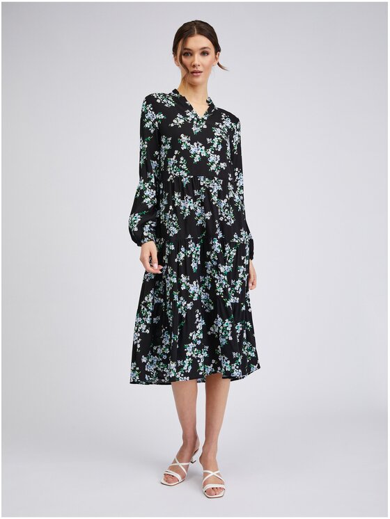 Orsay Orsay Sukienka 422181660000__36 Czarny Regular Fit