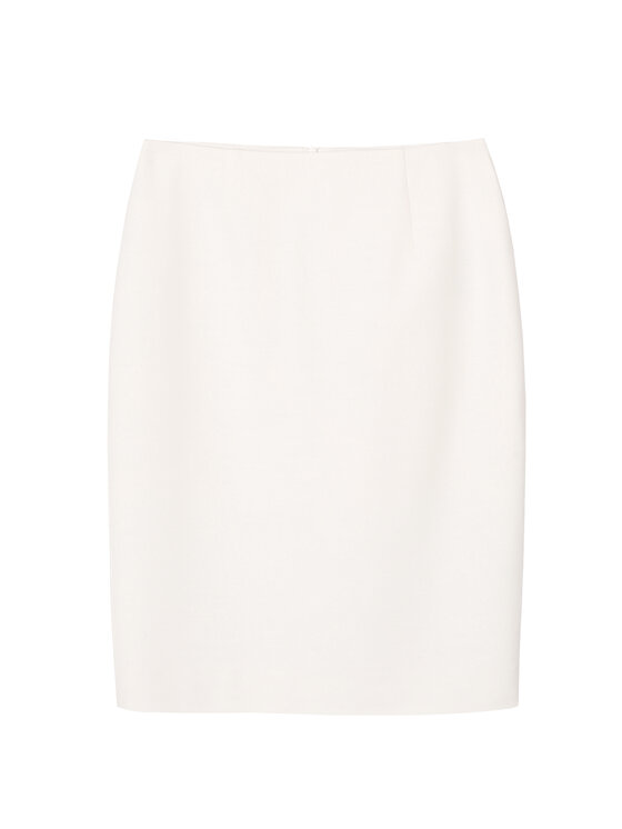 TATUUM TATUUM Midi sukňa MONITA 1 Biela Flare Fit