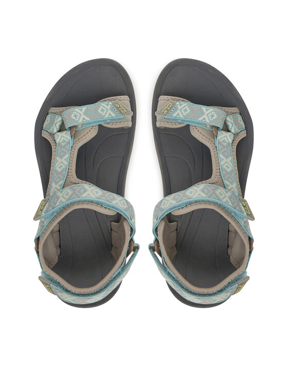 Jack Wolfskin Jack Wolfskin Sandały Wave Breaker 4050291 Zielony