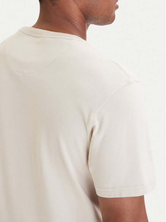 Barbour Barbour Тишърт Tartan MTS0670BE12 Светлобежов Tailored Fit