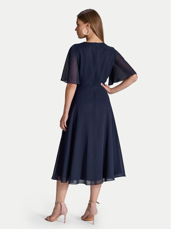 Swing Swing Коктейлна рокля 5AI10200 Тъмносин Regular Fit