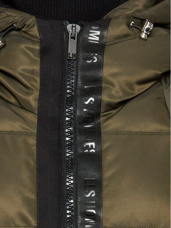 Les Hommes Les Hommes Zimska jakna LF2281000270 Khaki Regular Fit