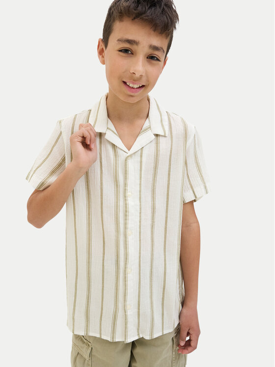 Jack&Jones Junior Jack&Jones Junior Πουκάμισο Luke 12277304 Λευκό Relaxed Fit