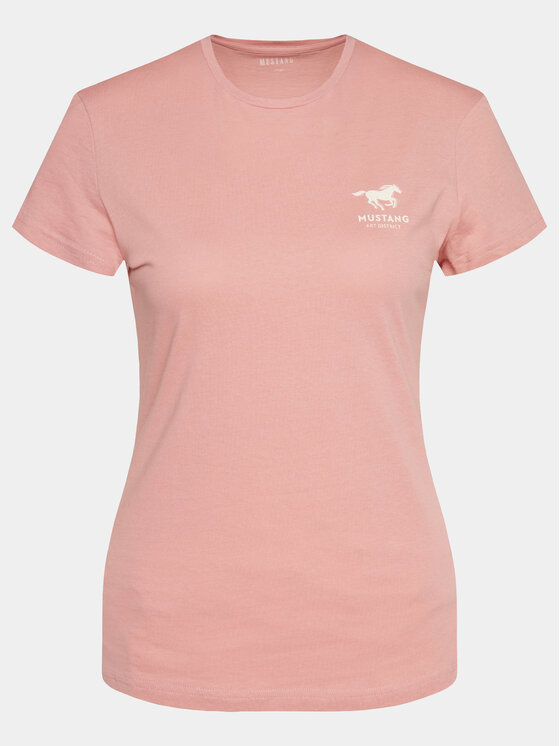 Mustang Tricou Loa 1014969 Roz Regular Fit