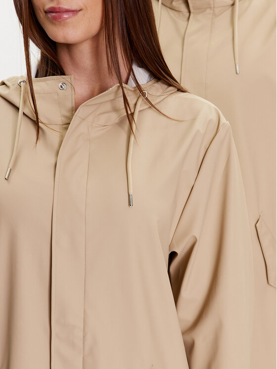 Rains Rains Dežna jakna 18140 Bež Casual Fit