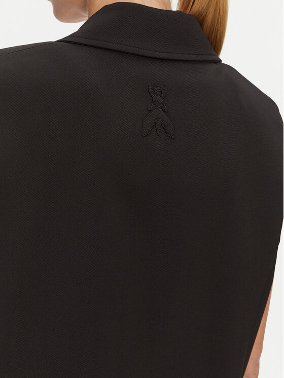 Patrizia Pepe Patrizia Pepe Γιλέκο 8S0512/A375-K103 Μαύρο Regular Fit