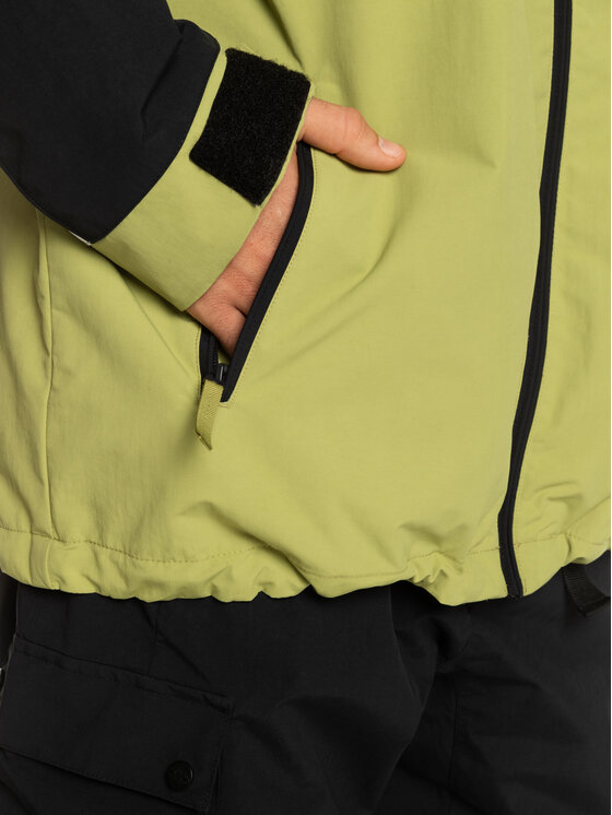 Quiksilver Quiksilver Geacă de schi Live Wire Snjt EQYTJ03408 Verde Regular Fit