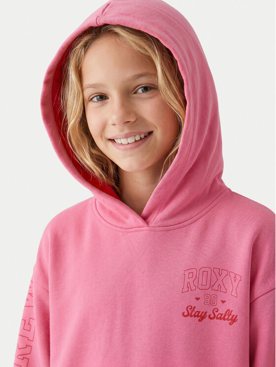 Roxy Roxy Felpa Hope You Dance ERGFT04031 Rosa Loose Fit