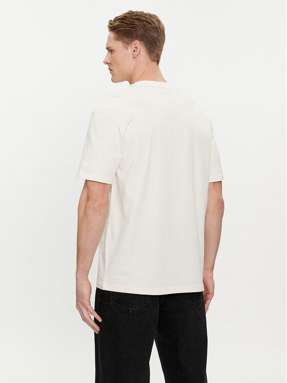 HUGO Hugo Tricou Dinricko 50508513 Alb Relaxed Fit