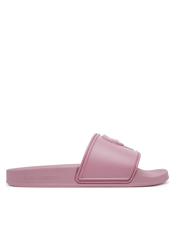KARL LAGERFELD KARL LAGERFELD Şlapi Kondo 2.0 KL80919M Roz