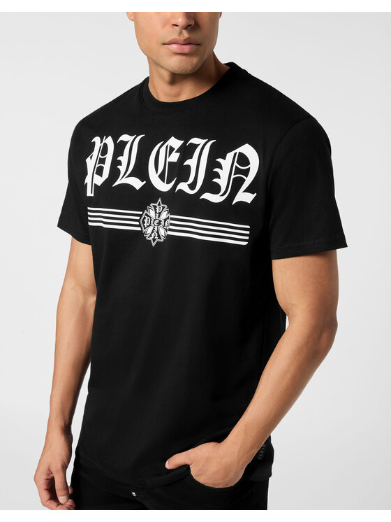 PHILIPP PLEIN PHILIPP PLEIN T-Shirt 26237 Czarny Regular Fit