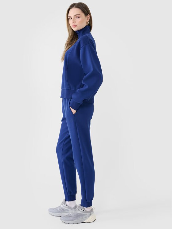 4F 4F Spodnie dresowe EMPOWERED BY NATURE Granatowy Regular Fit