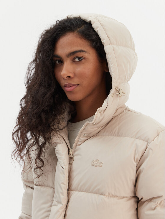 Lacoste Lacoste Зимова куртка BF2614 Бежевий Regular Fit
