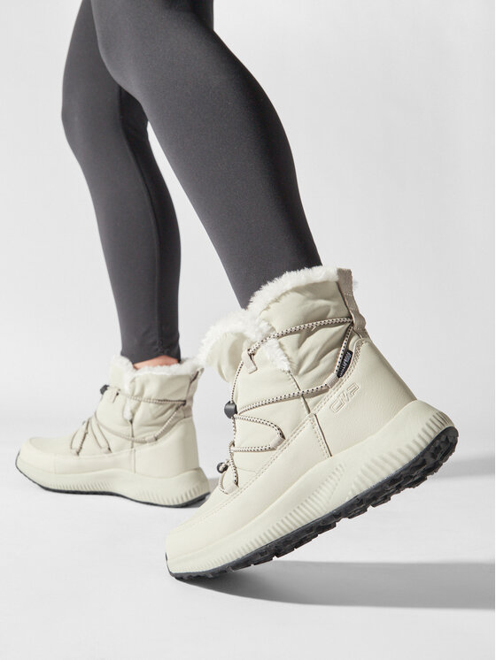 CMP Cizme de zăpadă Sheratan Lifestyle Shoes Wp 30Q4576 Bej