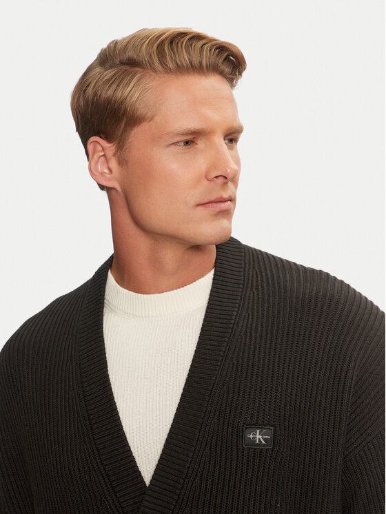 Calvin Klein Jeans Calvin Klein Jeans Cardigan J30J326201 Negru Regular Fit