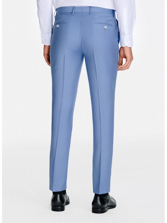 Pako Lorente Pako Lorente Spodnie garniturowe P26SP-6G-003 Niebieski Slim Fit