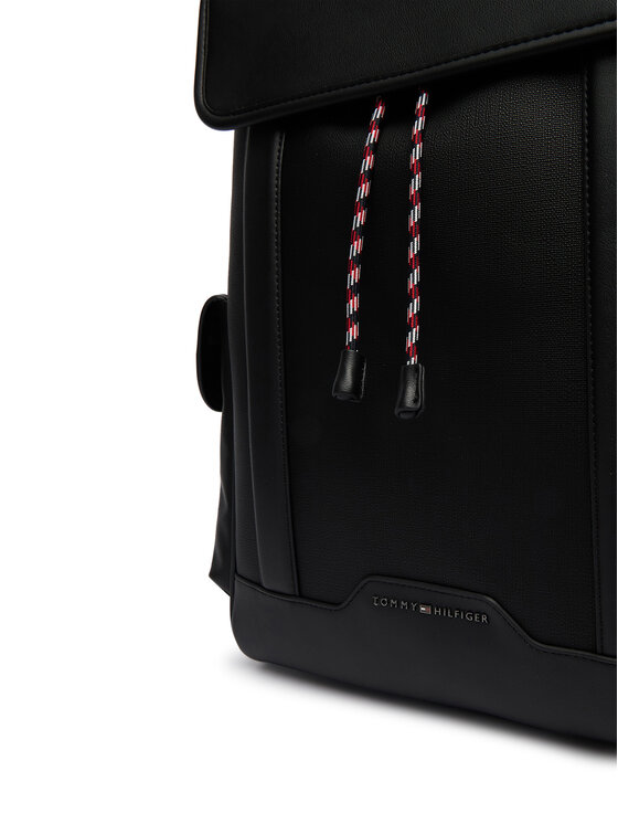 Tommy Hilfiger Tommy Hilfiger Plecak Th Texture Backpack AM0AM14678 Czarny